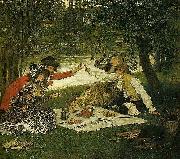 James Tissot Partie Carree oil painting reproduction